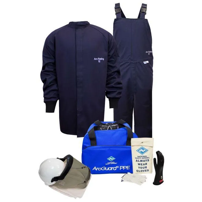 12 Cal Arc Flash Kit (CAT 2) - ArcGuard UltraSoft, Jacket/Bib Kit