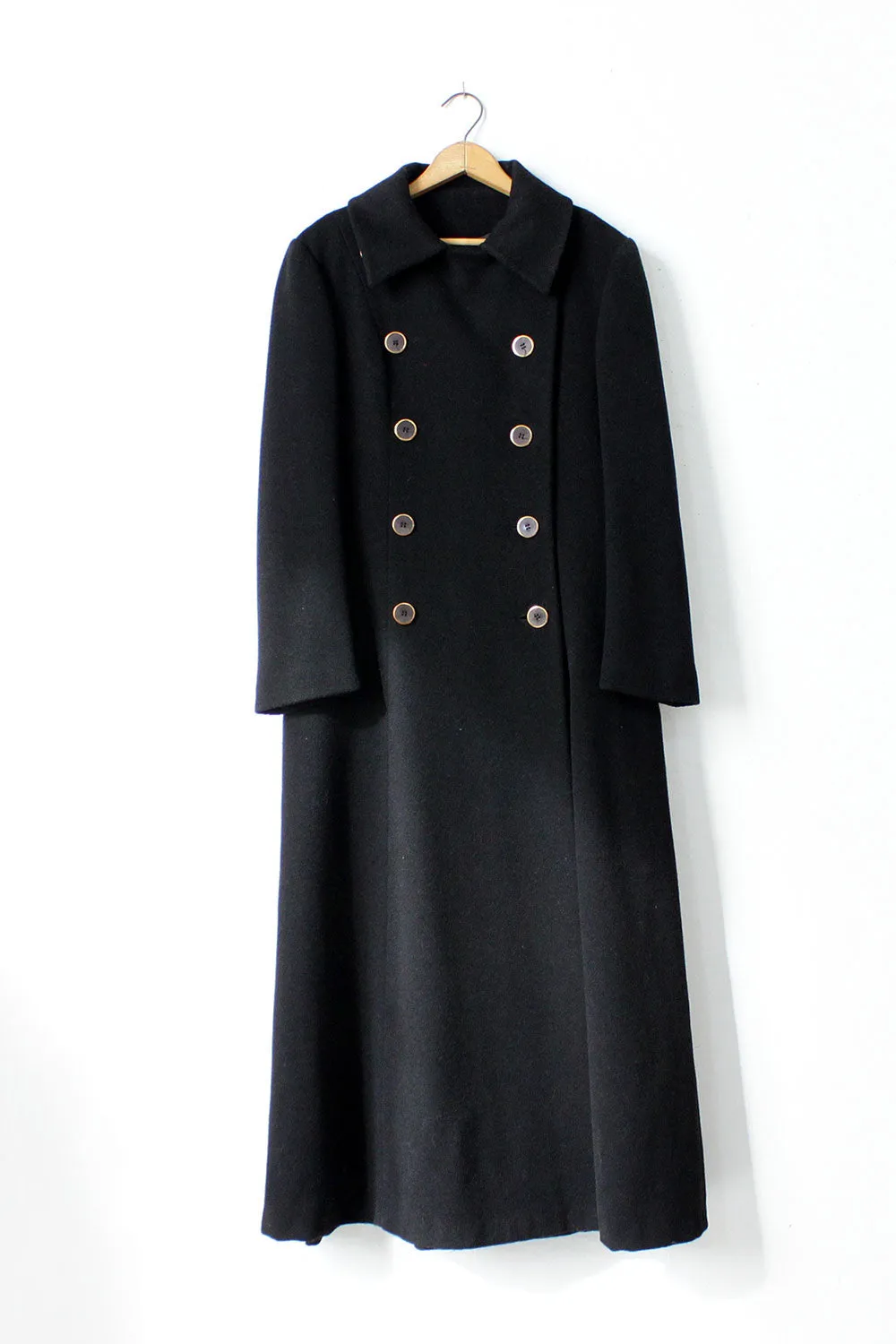 1970s Duster Maxi Coat M