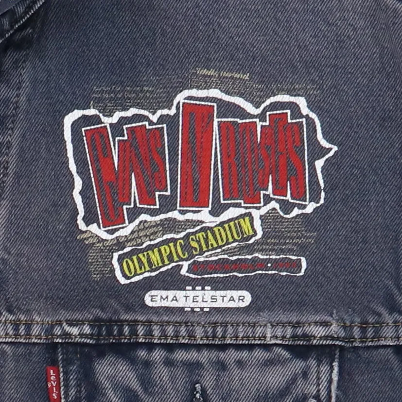 1993 Guns N Roses Levi's Stockholm Olympic Stadium Tour Jacket