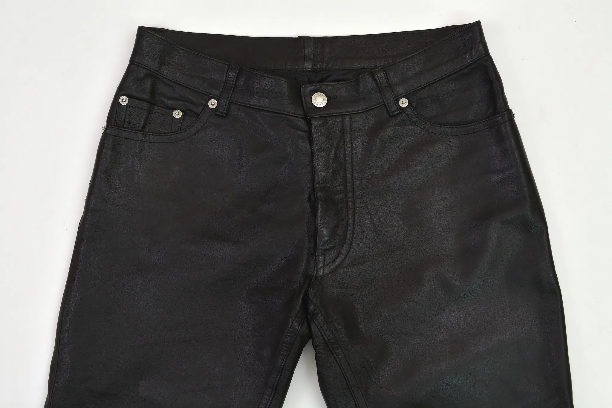 1998 Fine Calf Leather Classic Jeans