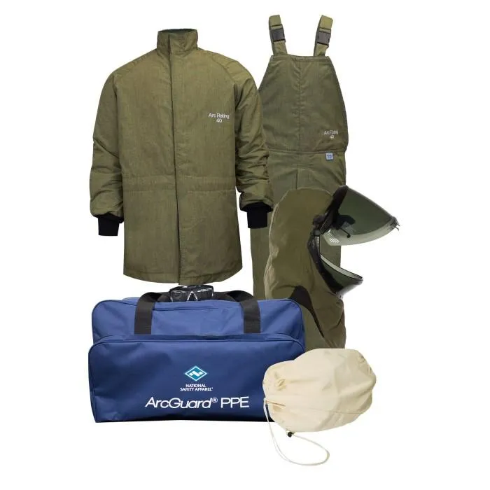 40 Cal Arc Flash Kit (CAT 4) - ArcGuard RevoLite, Full Kit