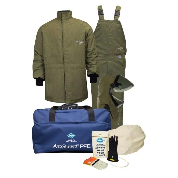 40 Cal Arc Flash Kit (CAT 4) - ArcGuard RevoLite, Full Kit