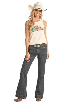 49-3042 - Rock&Roll Denim Women's Graphic Tank Top