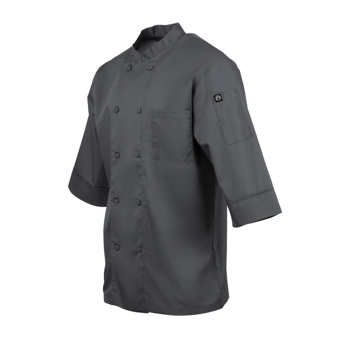 A934-3XL Colour By Chef Works Unisex Chef Jacket Grey 3XL