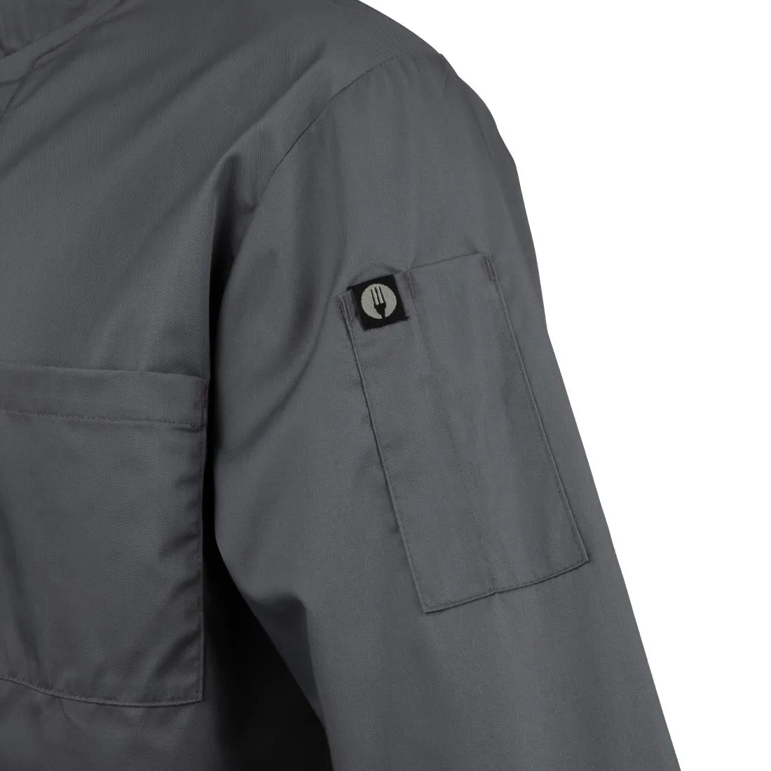 A934-3XL Colour By Chef Works Unisex Chef Jacket Grey 3XL