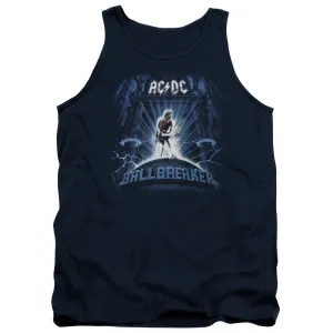 AC/DC Ballbreaker Mens Tank Top Shirt Navy