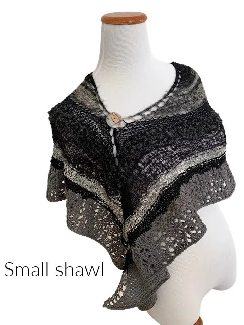 AJour, a 3 in one shawl kit