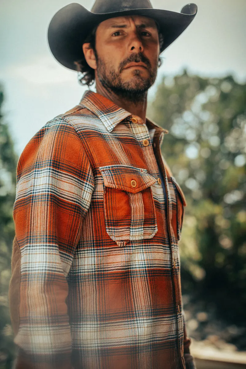 &SONS Eiger Mountain Shirt Rust Check