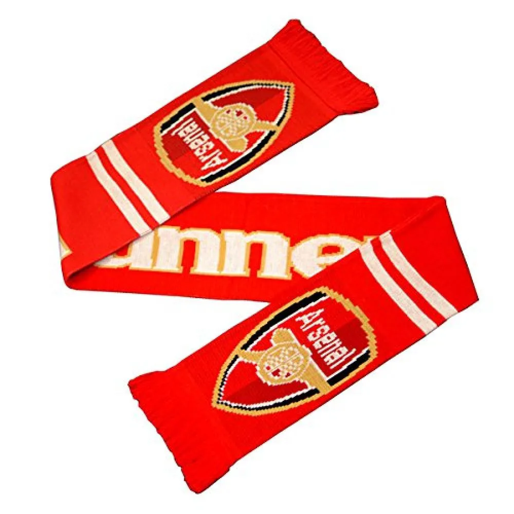 Arsenal FC 701 Gunners Jacquard Knit Scarf