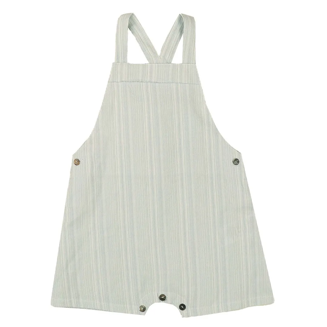 Belati CHALK BLUE STRIPED BABY OVERALL