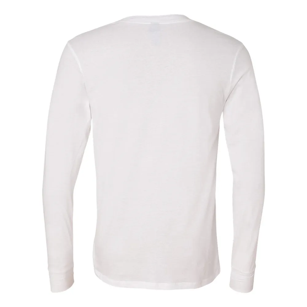 Bella   Canvas 3150 Men's Henley Longsleeve Long Sleeve Cotton Jersey T-Shirt