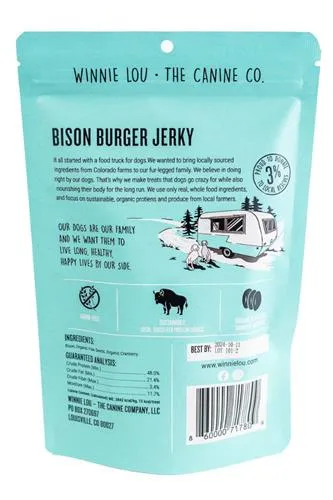 Bison Burger Jerky Treats