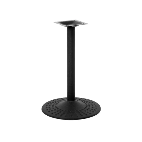 Black Hobnail Round Table Base