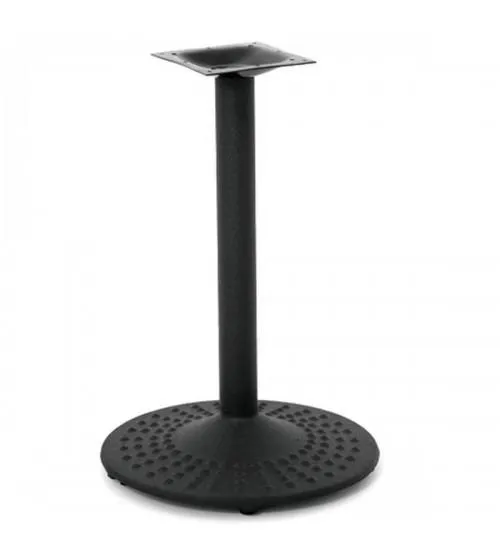 Black Hobnail Round Table Base