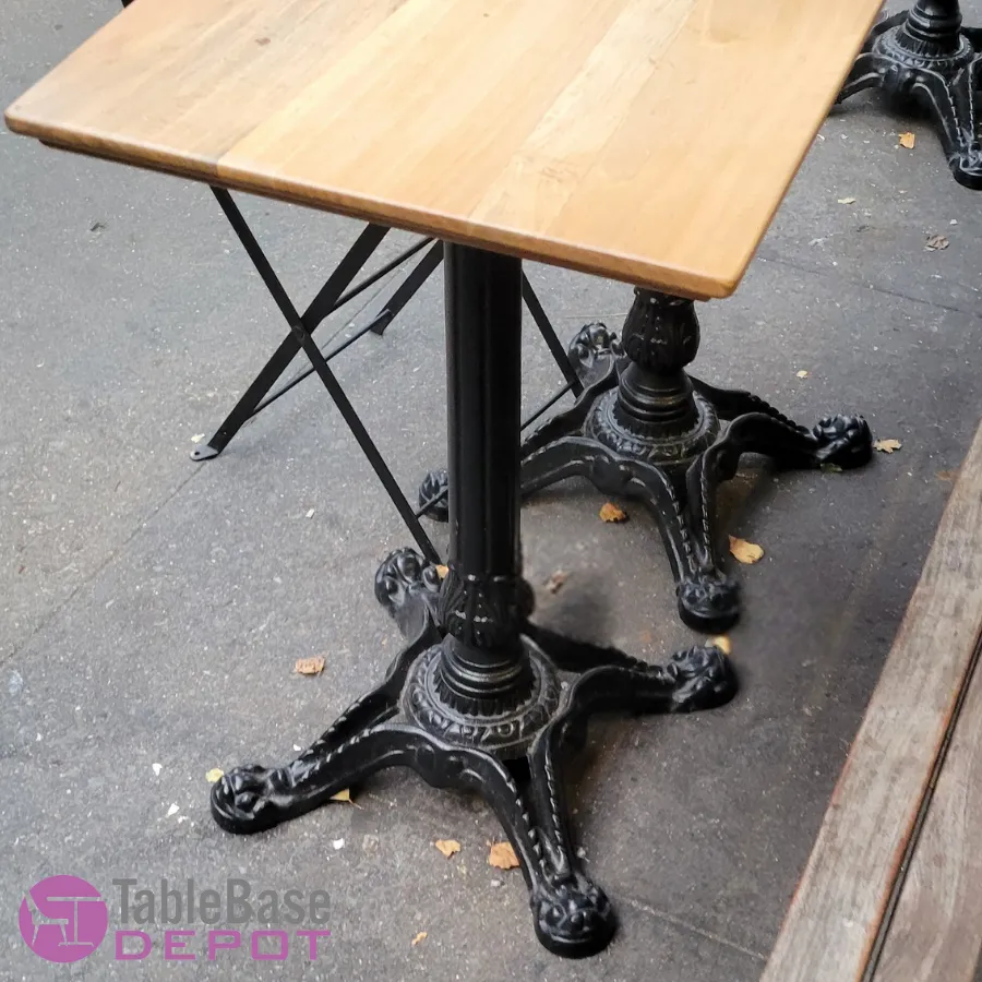 Black Victorian Jennie Table Base 24