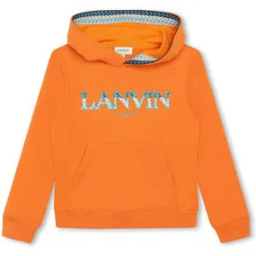 Boys Orange Curb Hoodie