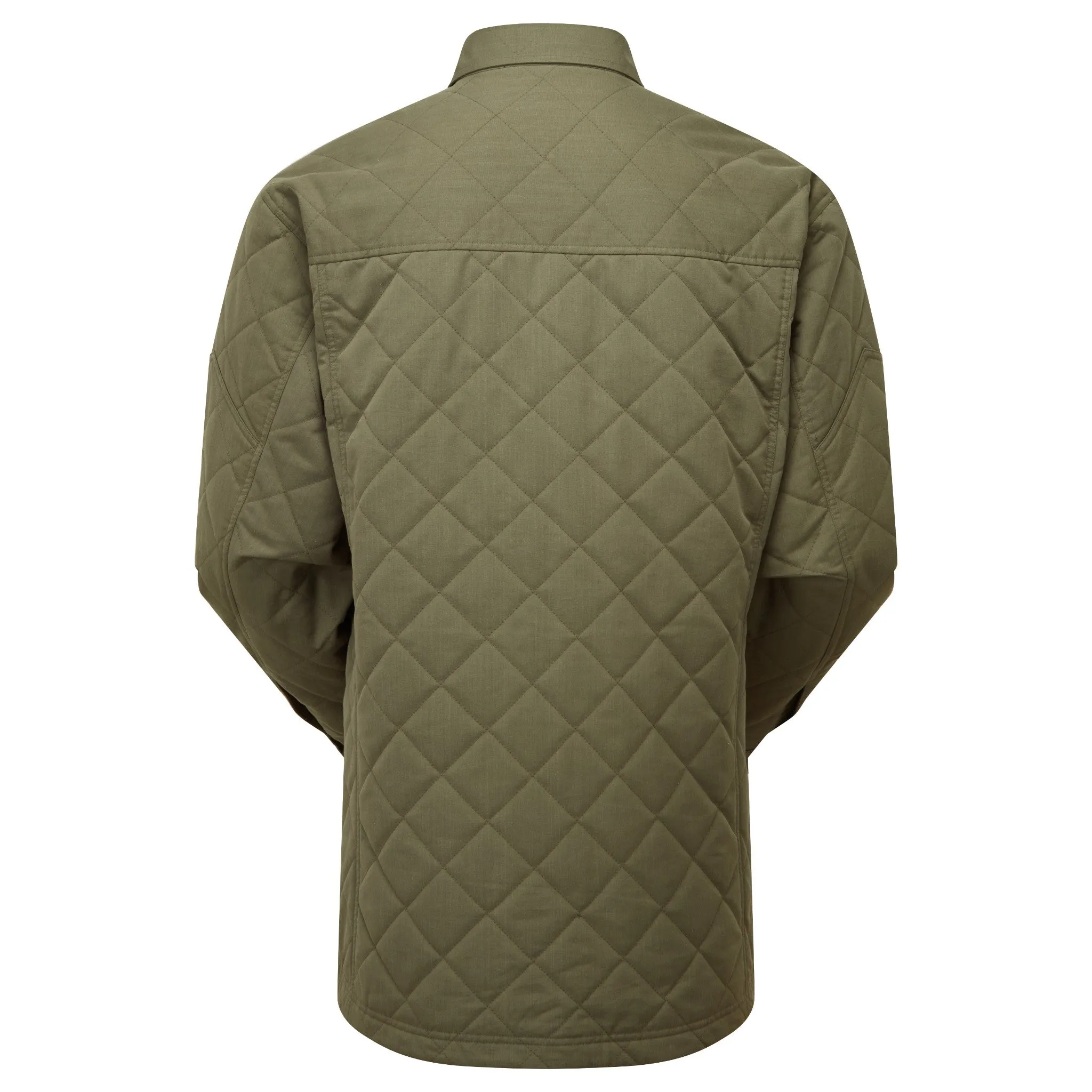 Bramble Quilted Shirt | Olive Drab