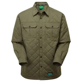 Bramble Quilted Shirt | Olive Drab