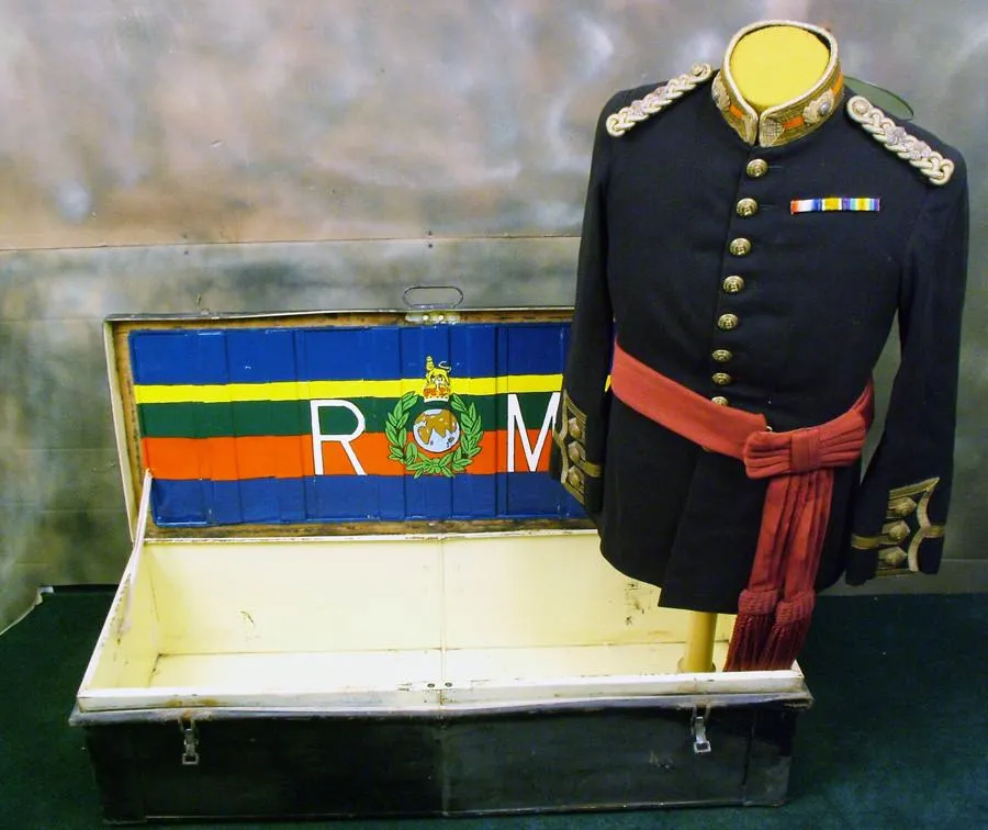 British Royal Marine Officer Tunic: Captain Carr (One Only)