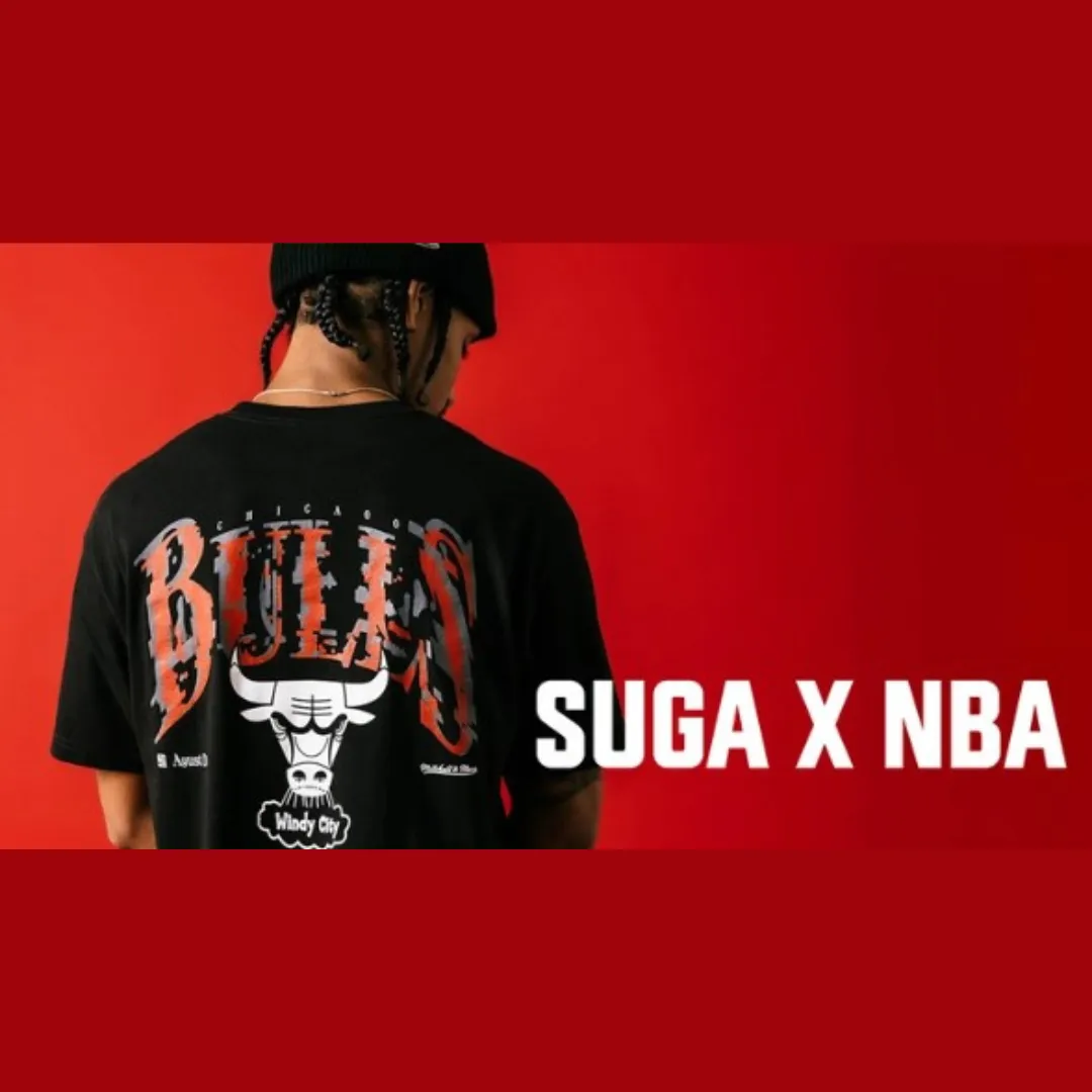 BTS SUGA - SUGA X NBA MERCHANDISE CAPSULE COLLECTION OFFICIAL MD