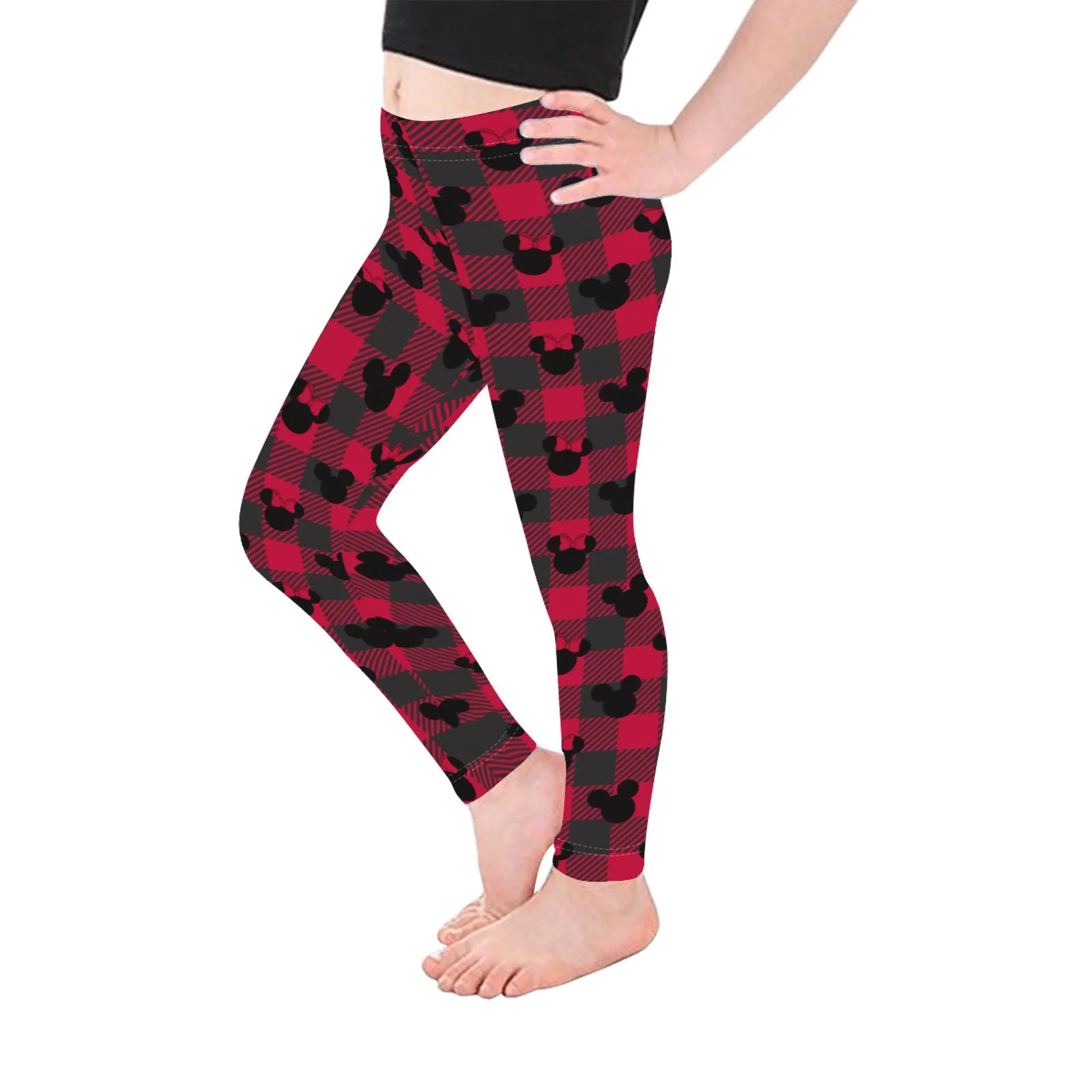 Buffalo Plaid Kid's Leggings