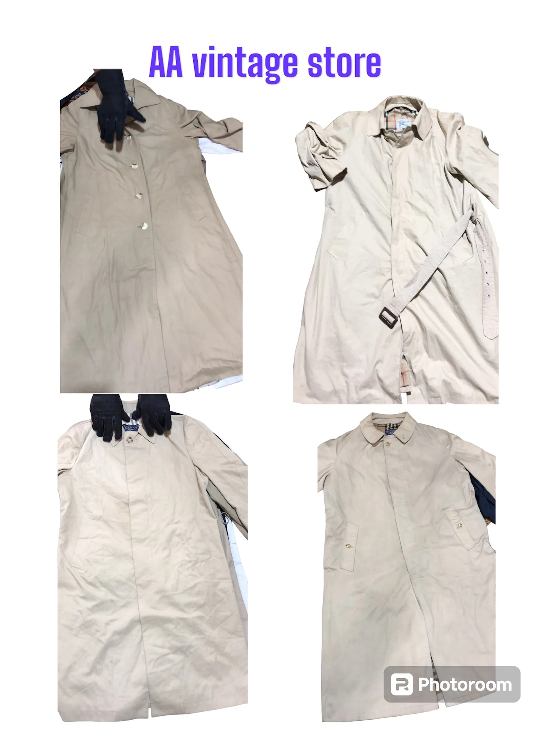 Burberry Trench Coat 30 pcs (AA04)