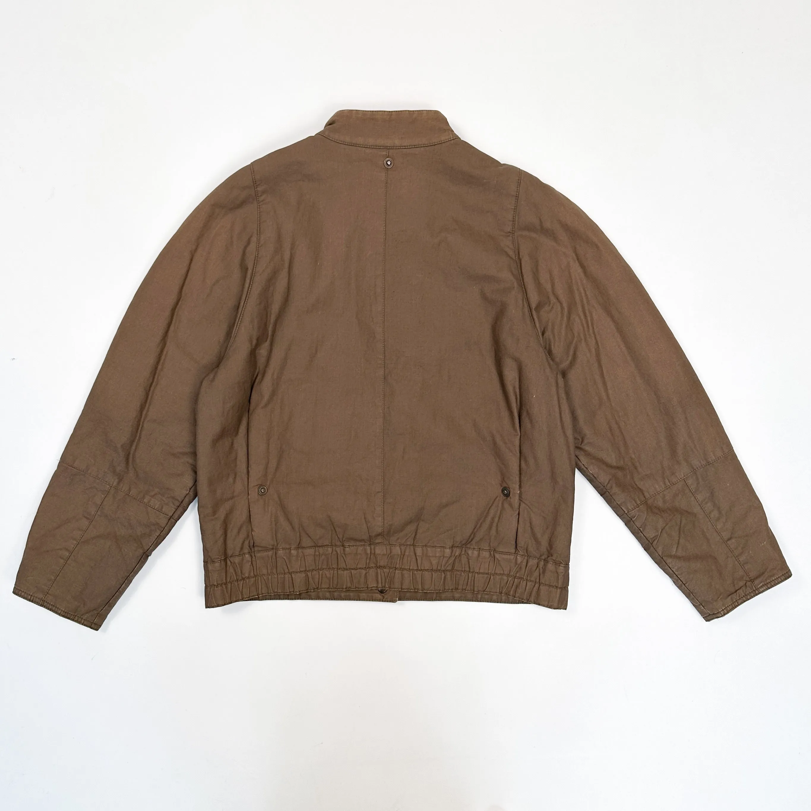 Burberry's Light Buttoned Brown Jacket 1980's