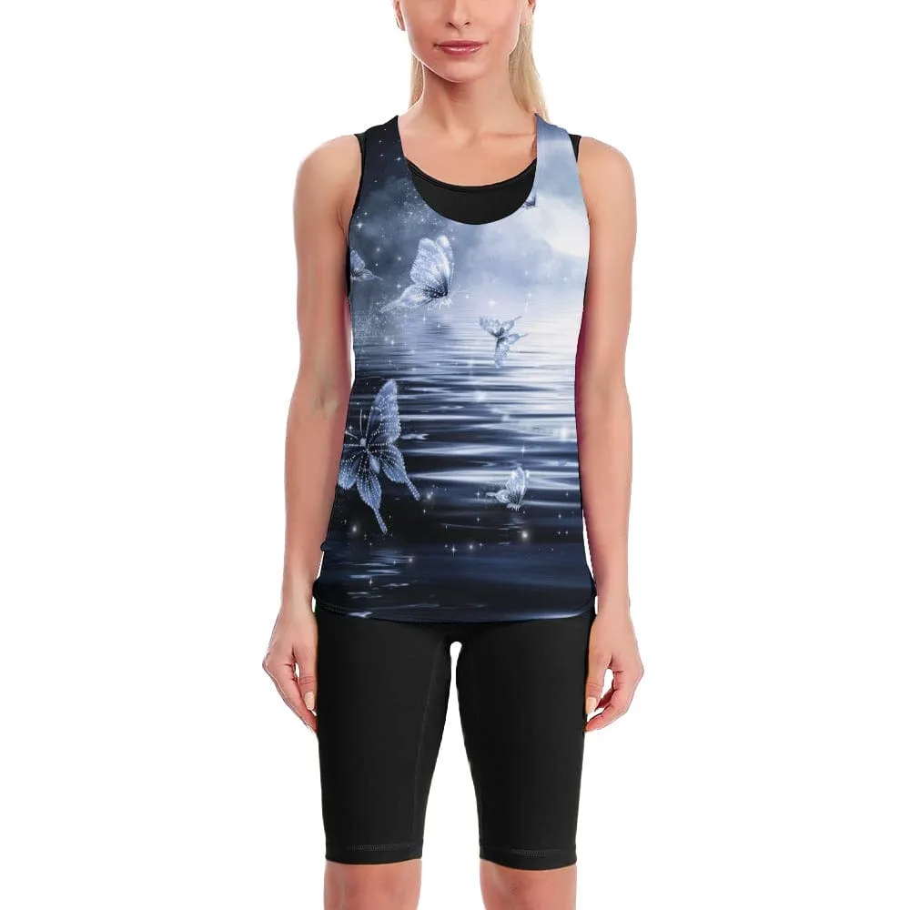 Butterfly Heaven Women's Spandex Tank Top