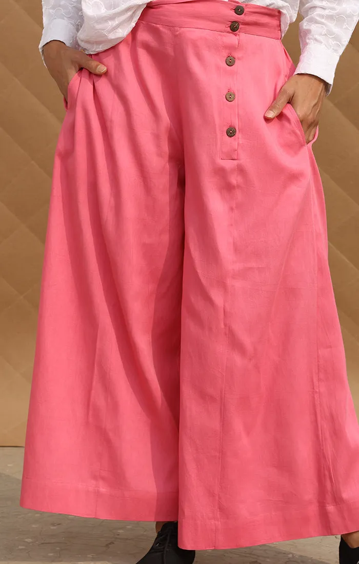 Carnation Pink Culottes