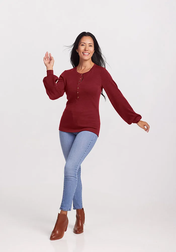 Charlotte Puff Sleeve Top • Final Sale Deals! - Sweet Pepper