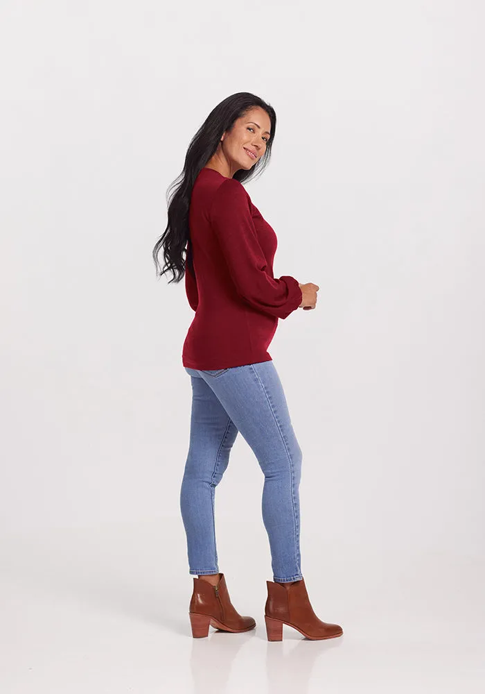 Charlotte Puff Sleeve Top • Final Sale Deals! - Sweet Pepper