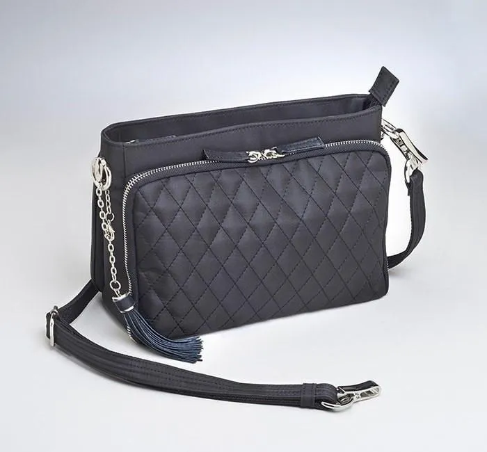 Clutch Purse, Quilted Microfiber