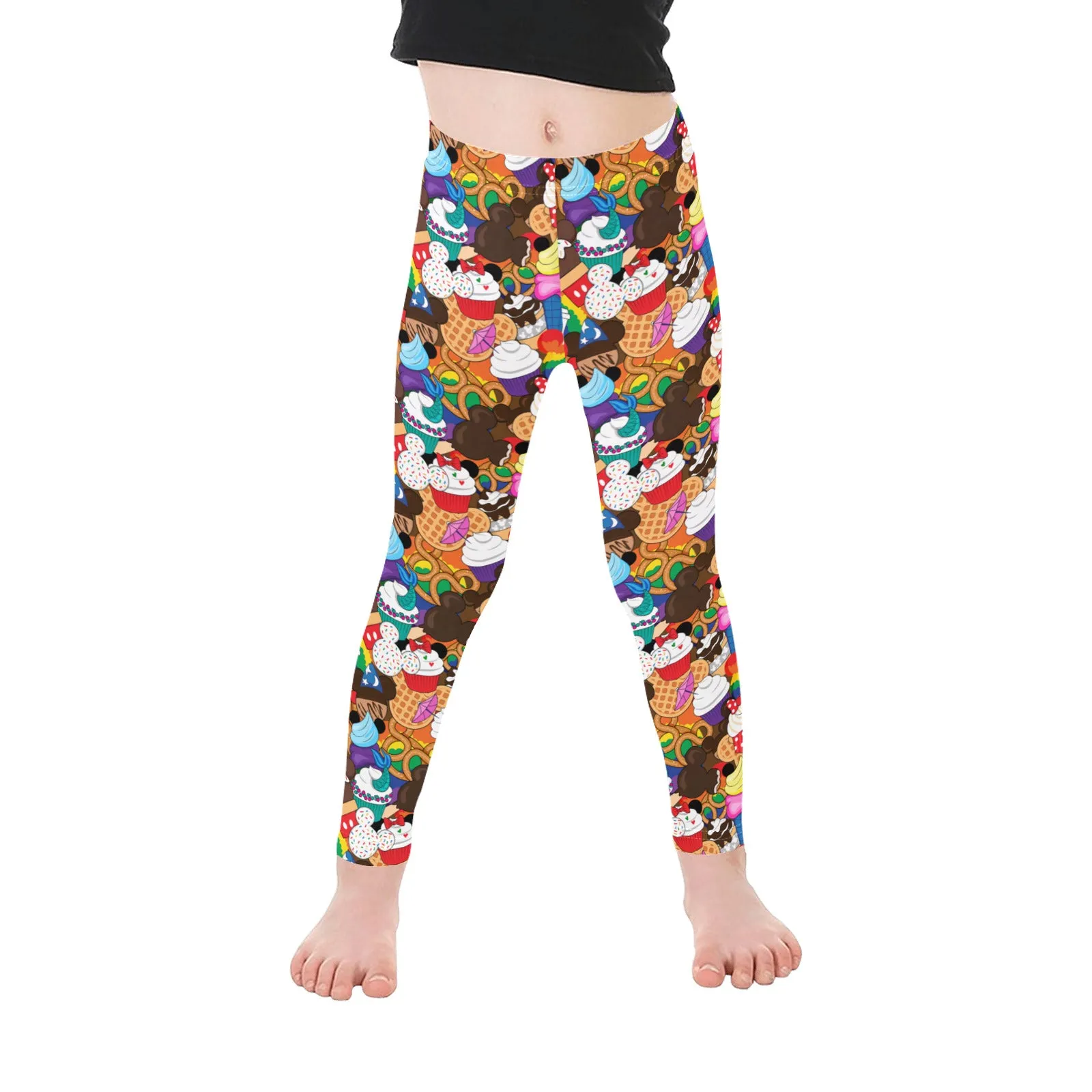 Colorful Snacks Kid's Leggings