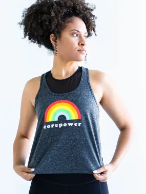 CorePower Rainbow Racerback Tank