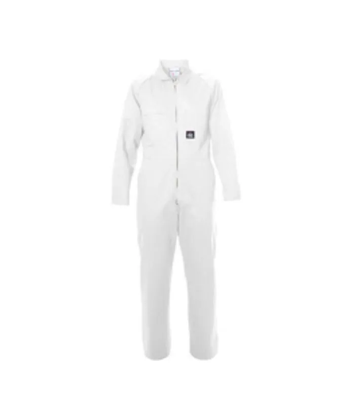 Cotton Drill Zip Overall