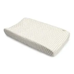 Crane Baby Organic Cotton Quilted Changing Pad Cover - Avery Stripe