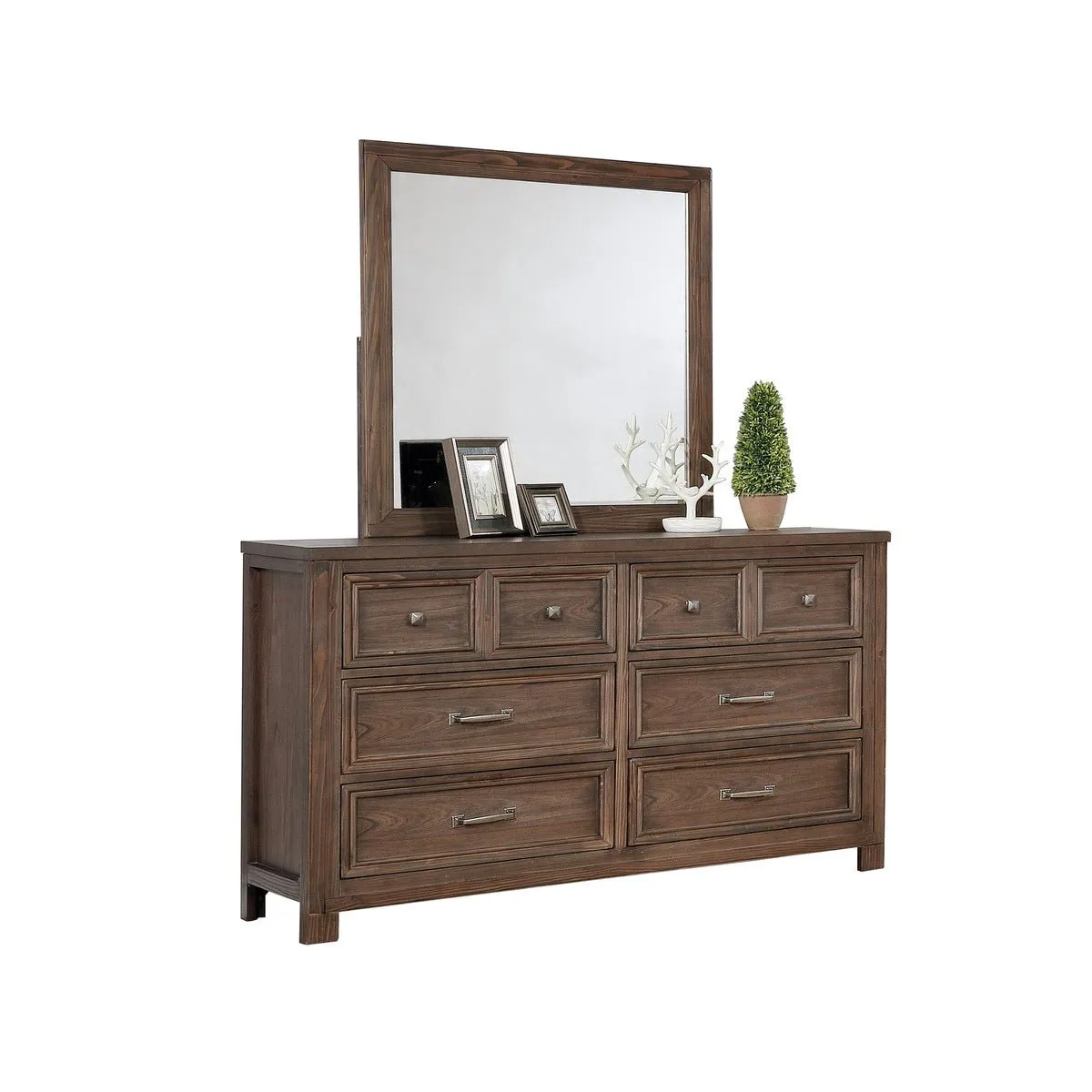 Darcy Mirror Dark Oak