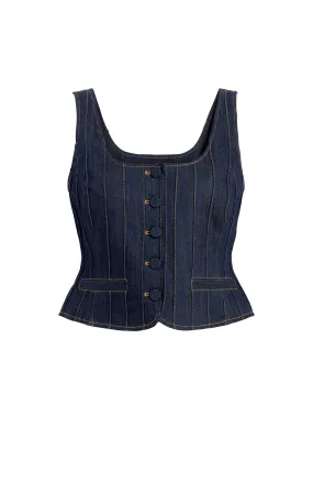 Denim Rowena Top