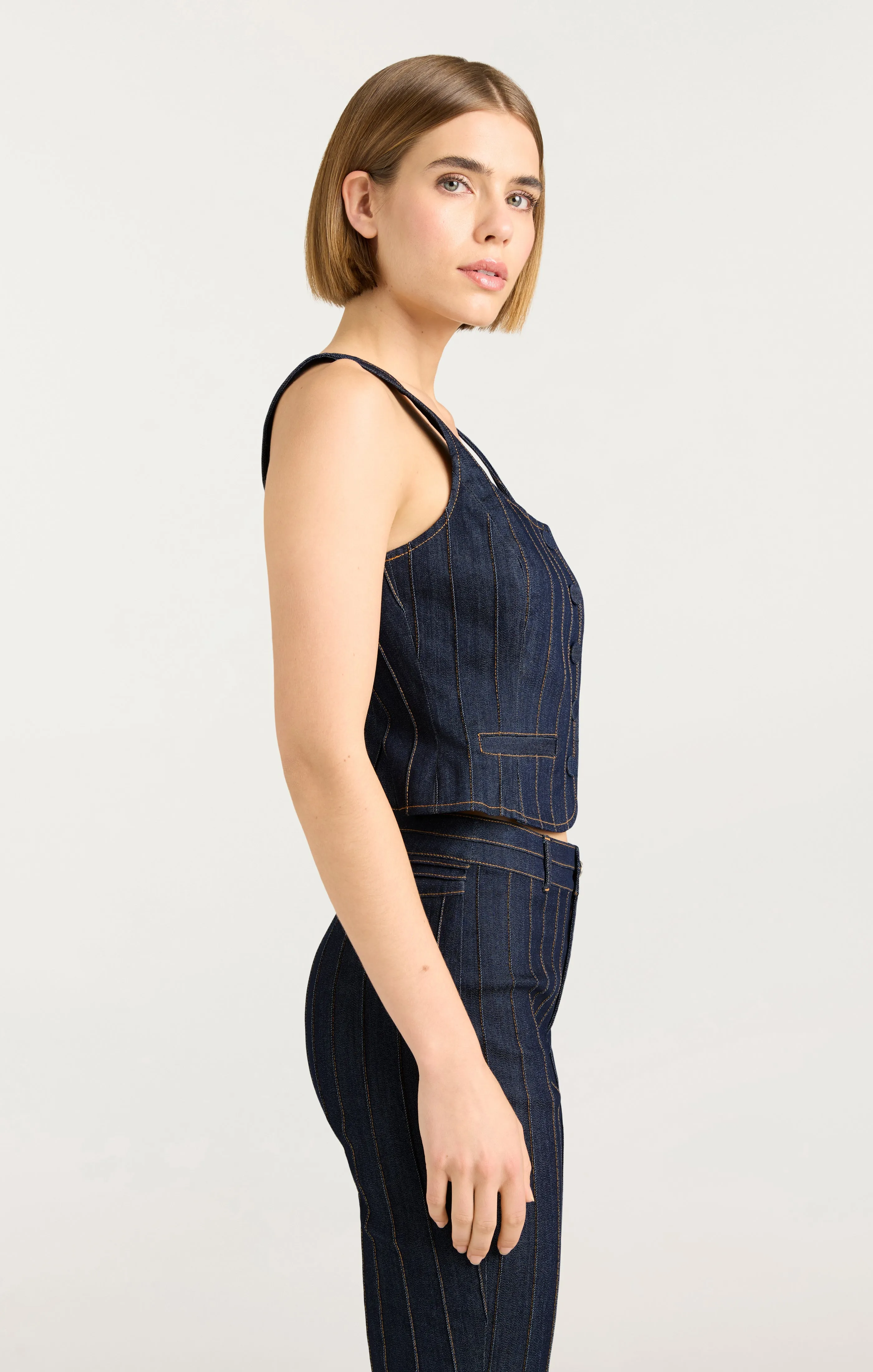 Denim Rowena Top