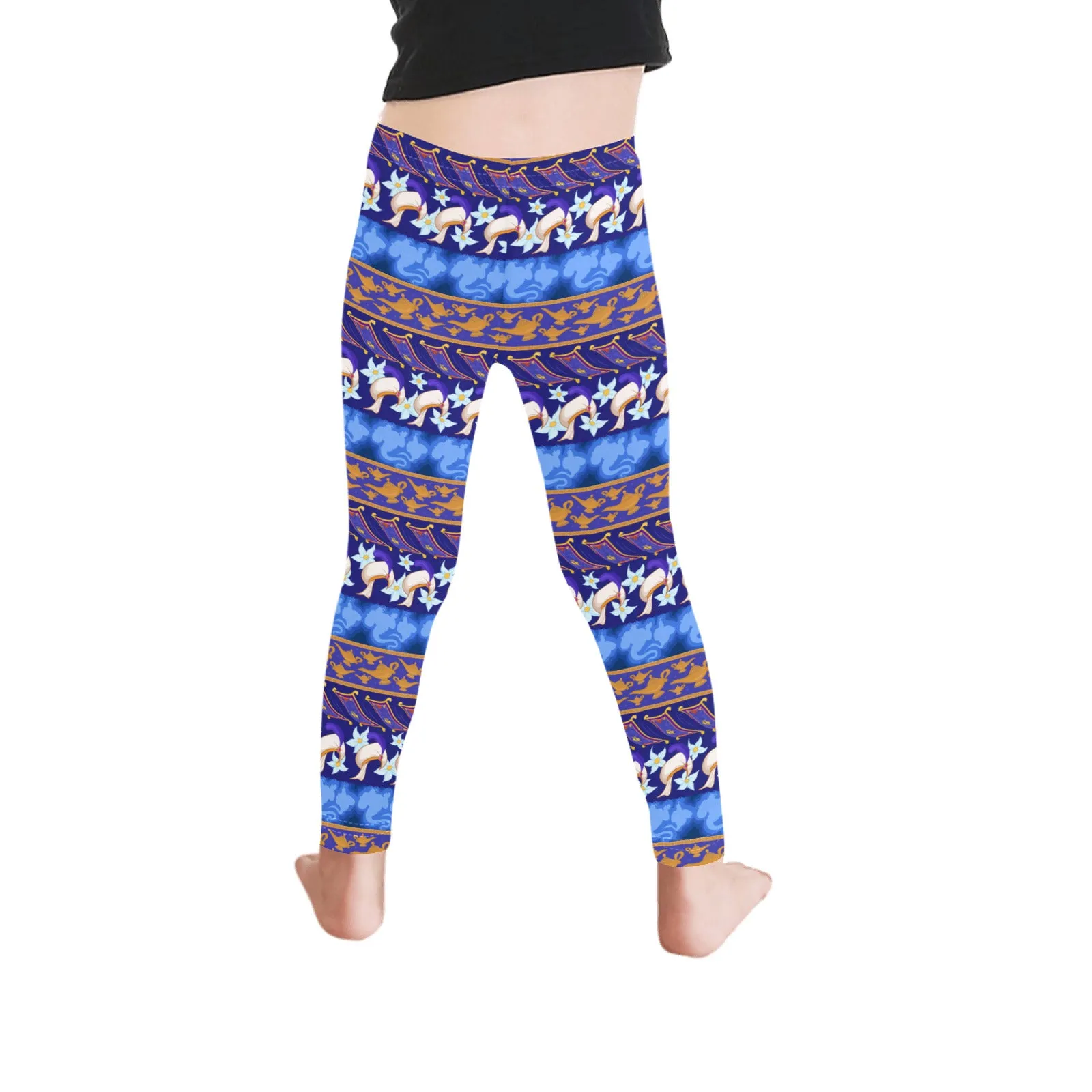 Disney Aladdin Arabian Princess Line Kid's Leggings