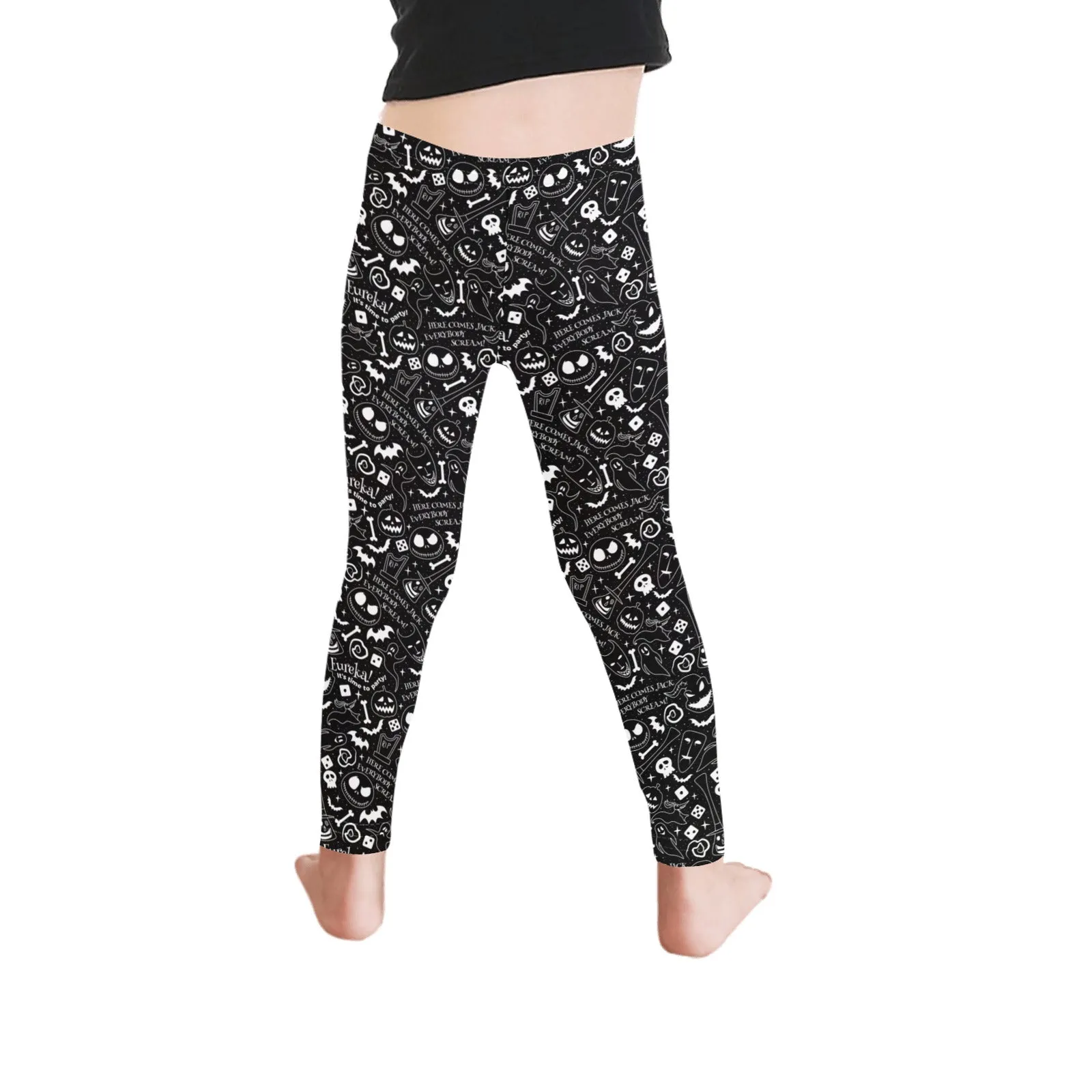 Disney Nightmare Before Christmas Everybody Scream Kid's Leggings