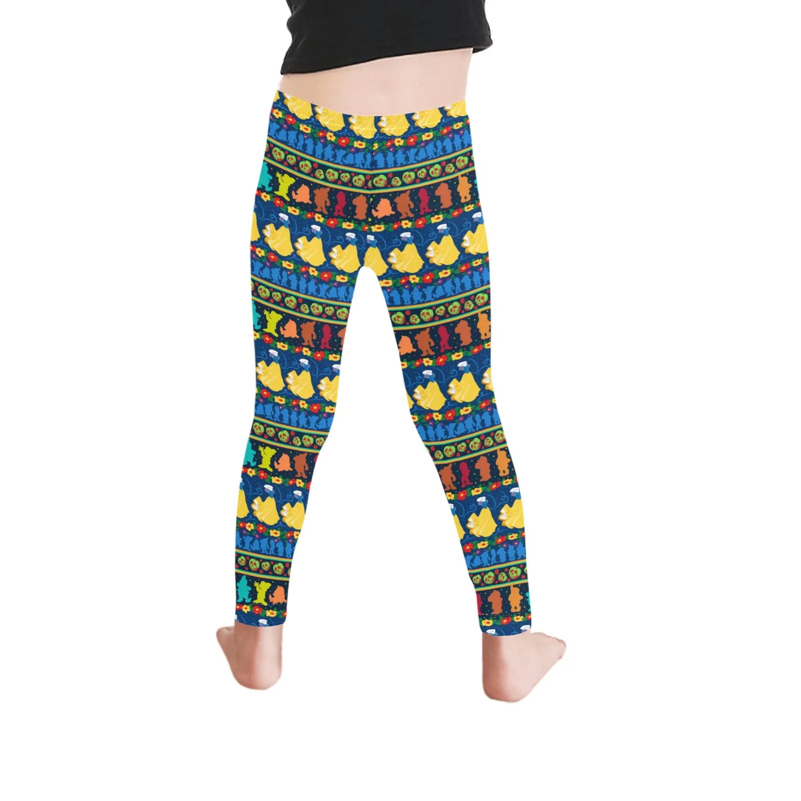 Disney Snow White Dwarves Line Kid's Leggings