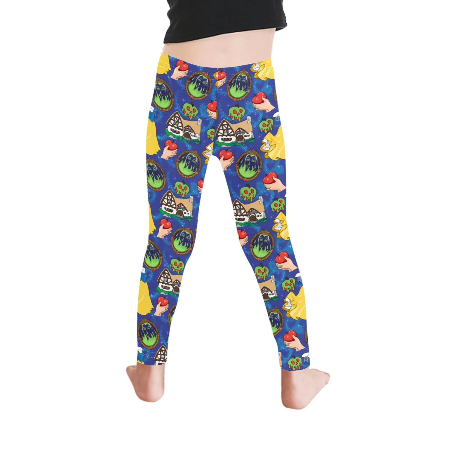 Disney Snow White Magic Mirror On The Wall Kid's Leggings