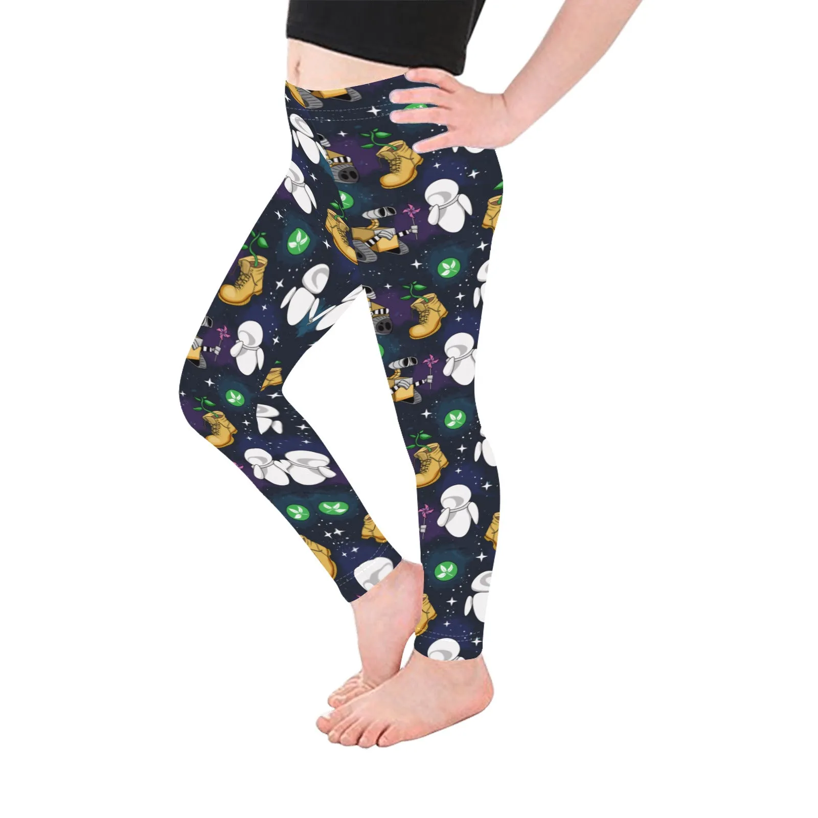 Disney Wall-E Love Needs No Words Kid's Leggings