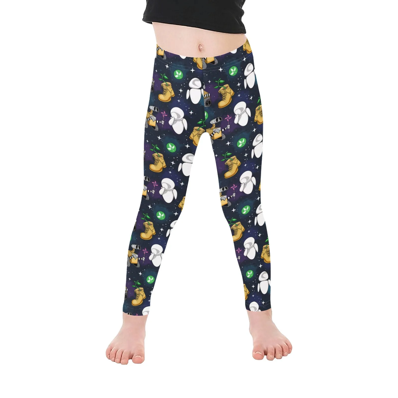 Disney Wall-E Love Needs No Words Kid's Leggings