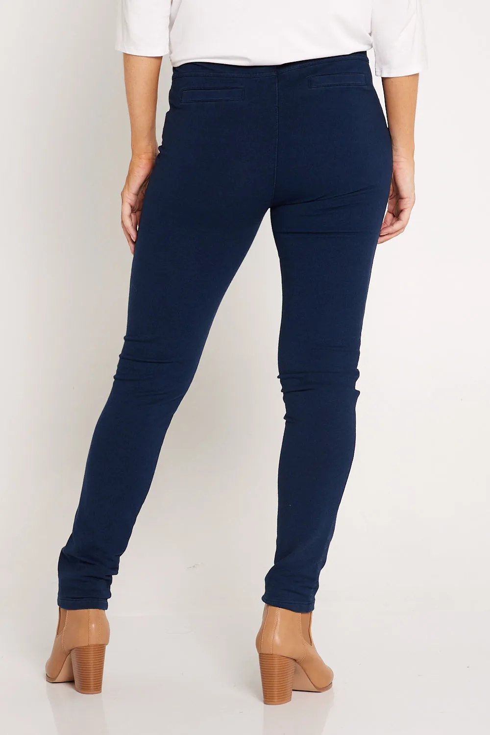 Dixon Pull On Jeggings - Denim