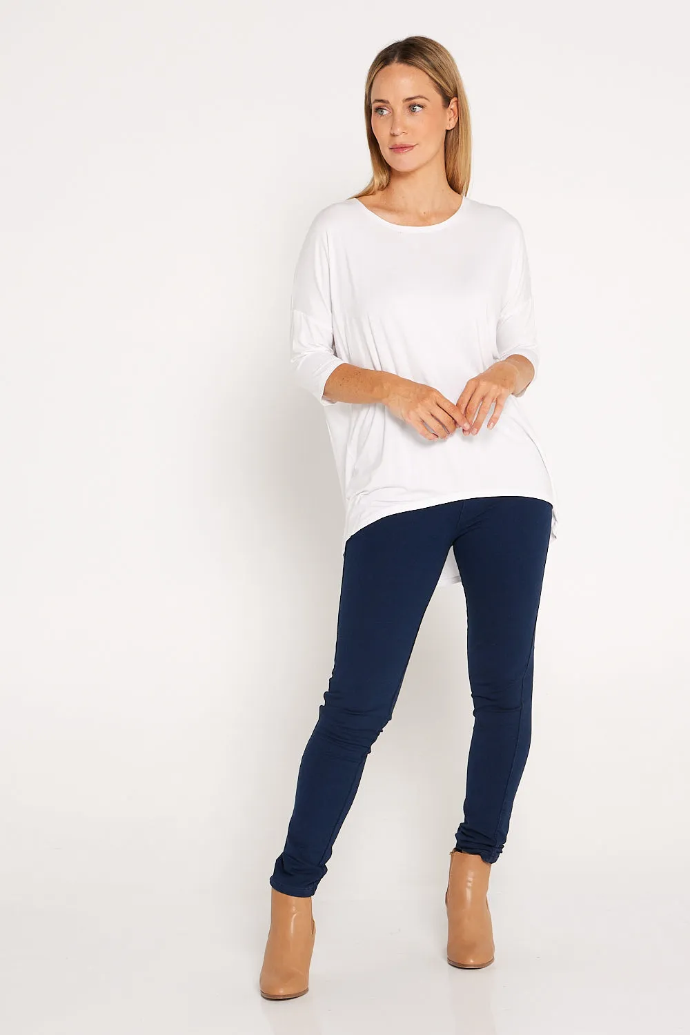 Dixon Pull On Jeggings - Denim