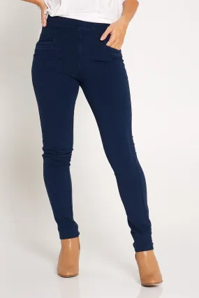 Dixon Pull On Jeggings - Denim