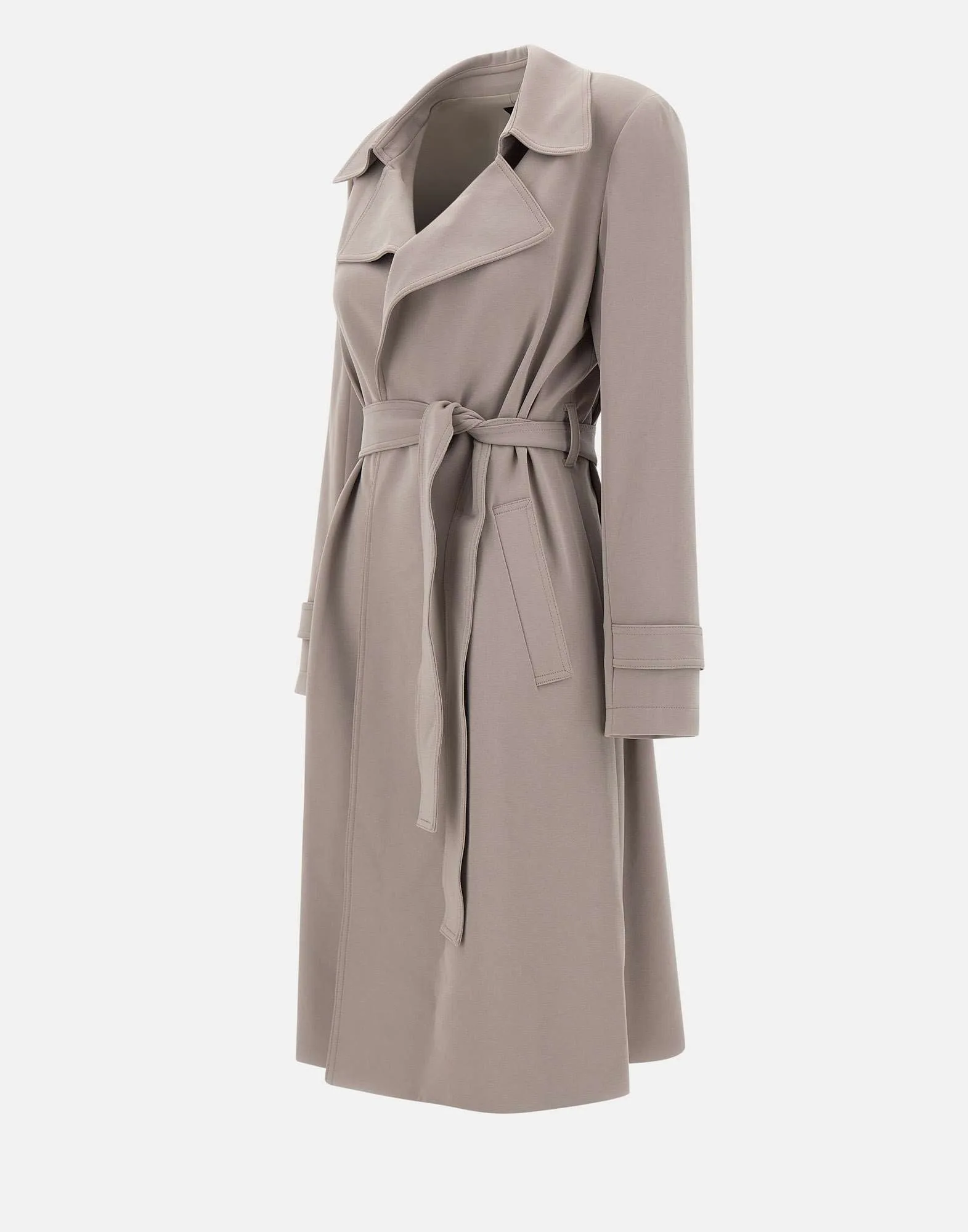 Dove Grey Women's Trench Coat