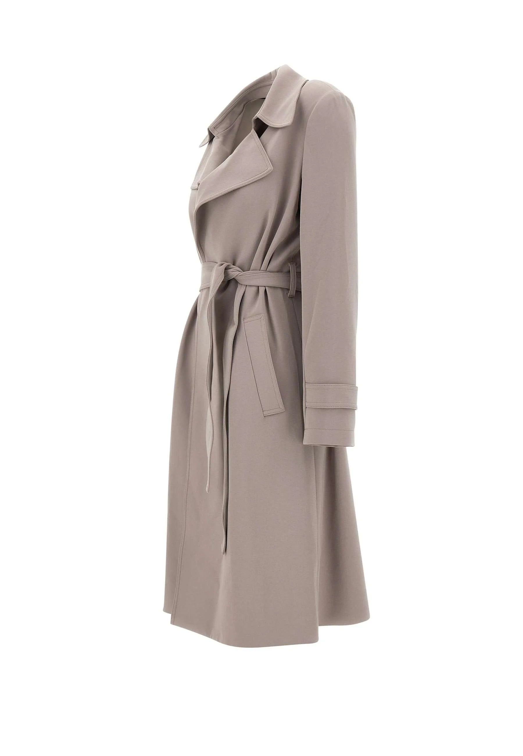 Dove Grey Women's Trench Coat